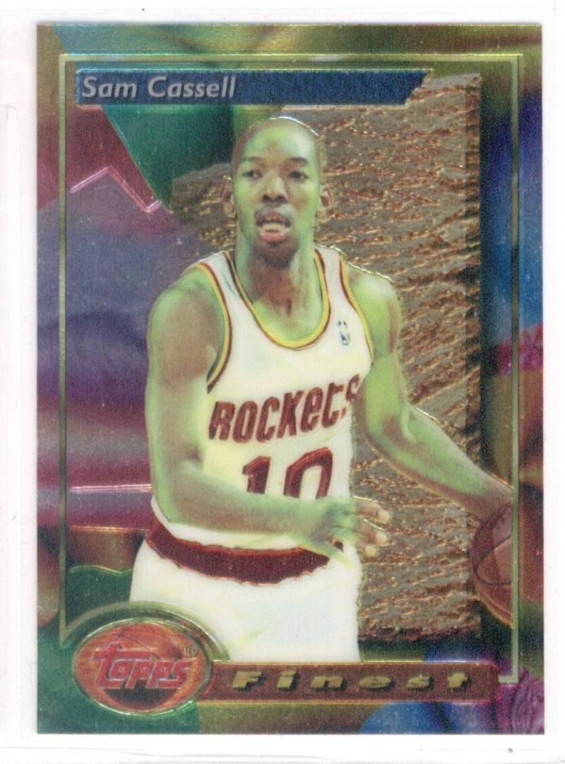 Amazon.com: 1993-94 Finest Basketball #169 Sam Cassell RC Rookie