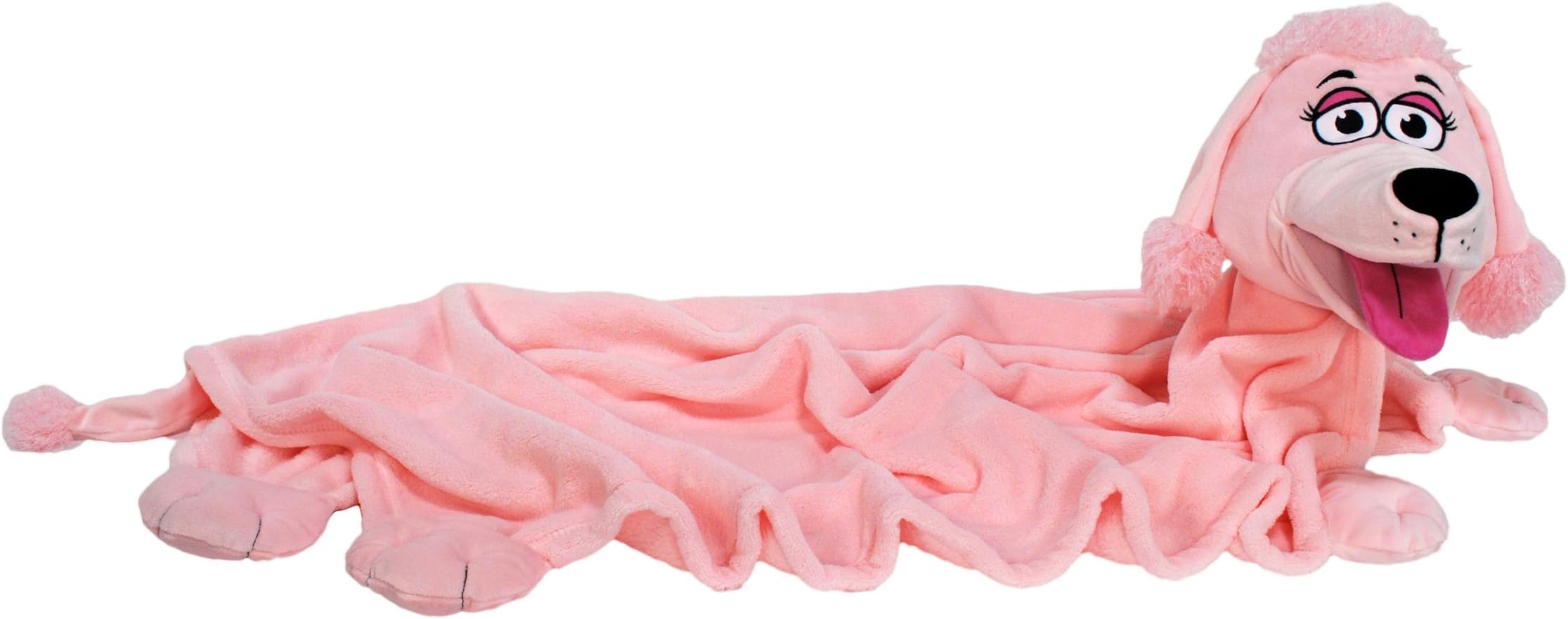 Cuddleuppets Pink Poodle