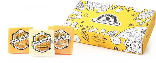 Super-Aged Cheddar Cheese Flight Gift Box | (3) 8 oz Pieces Vary from 10-12yr, 13-15yr, 16+yr | Extremely Sharp & Bold Wisconsin Aged Cheddar - Perfect for Snacking & Charcuterie Boards