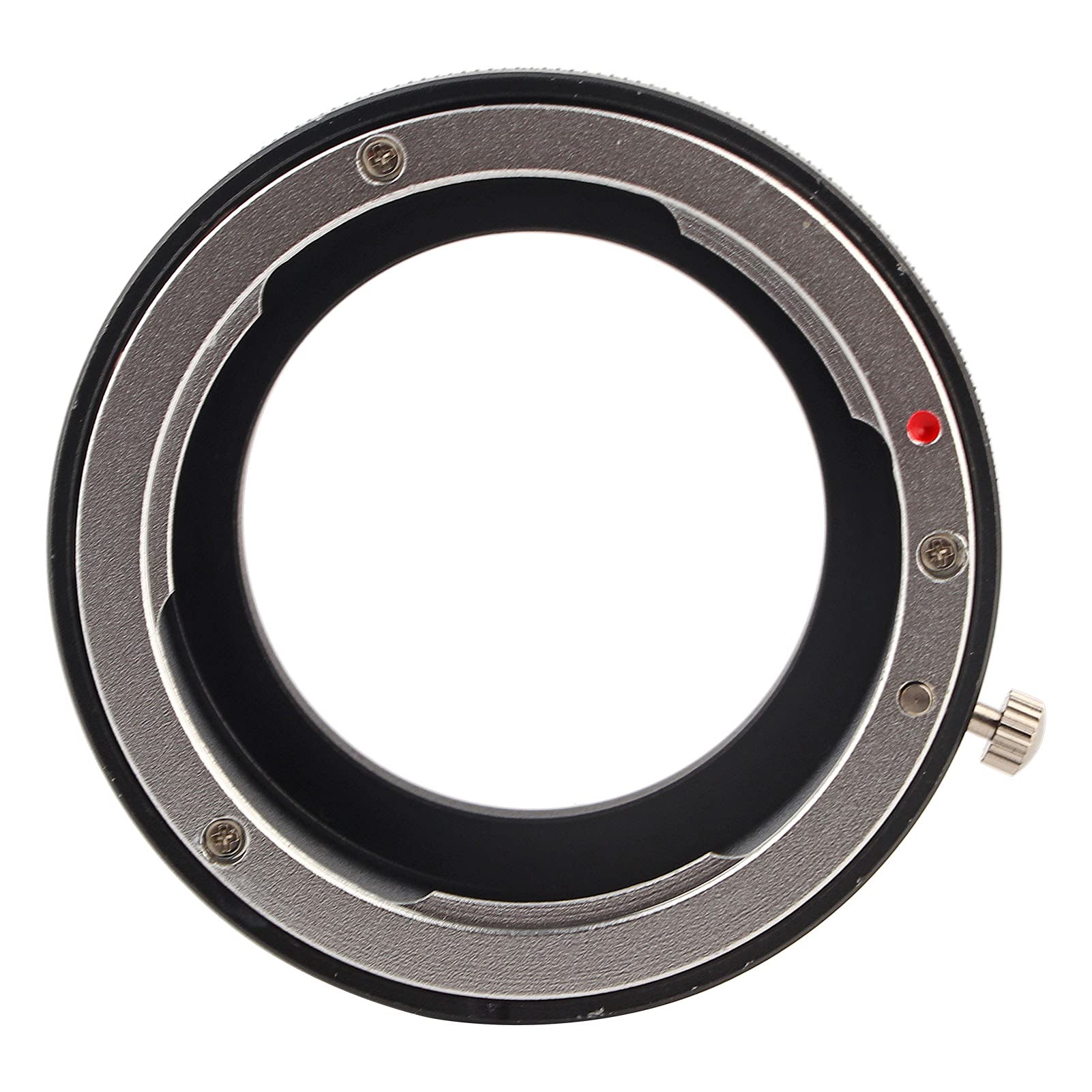 Camera Lens Adapter Ring Aluminum Manual Focus Aluminum Adapter Ring for D Mount Lens for Fuji FX Mirrorless Camera Manual Control
