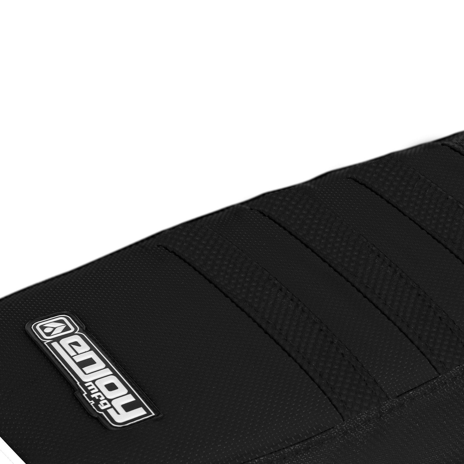 Enjoy Mfg Seat Cover - Compatible Fit for 2013-2020 Honda CRF 250L 250RL - All Black/Black Ribs #109