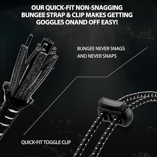 Miniatura 4 de Gafas de natación para adultos, hombres, mujeres y jóvenes, con correa elástica, gafas de natación sin tirones de pelo espejolentes transparentes