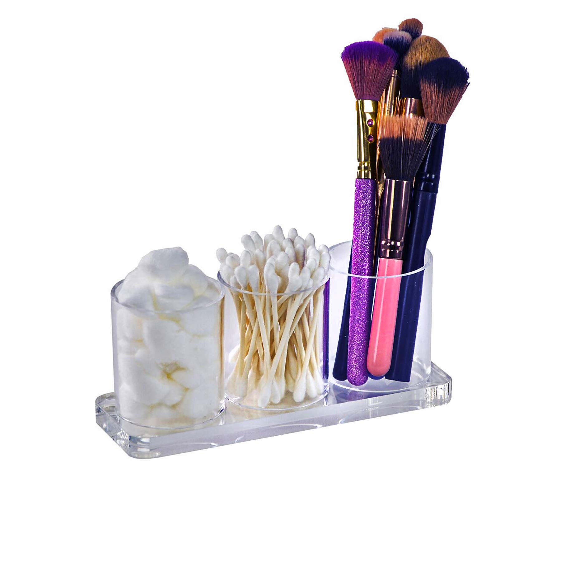 Azar Displays 225573 Three Cup Acrylic Deluxe Holder