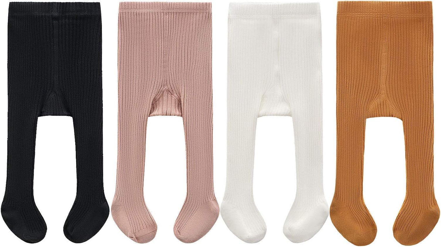 Baby Girls Tights Toddler Cable Knit Leggings Thick Cotton Infant Stoc...