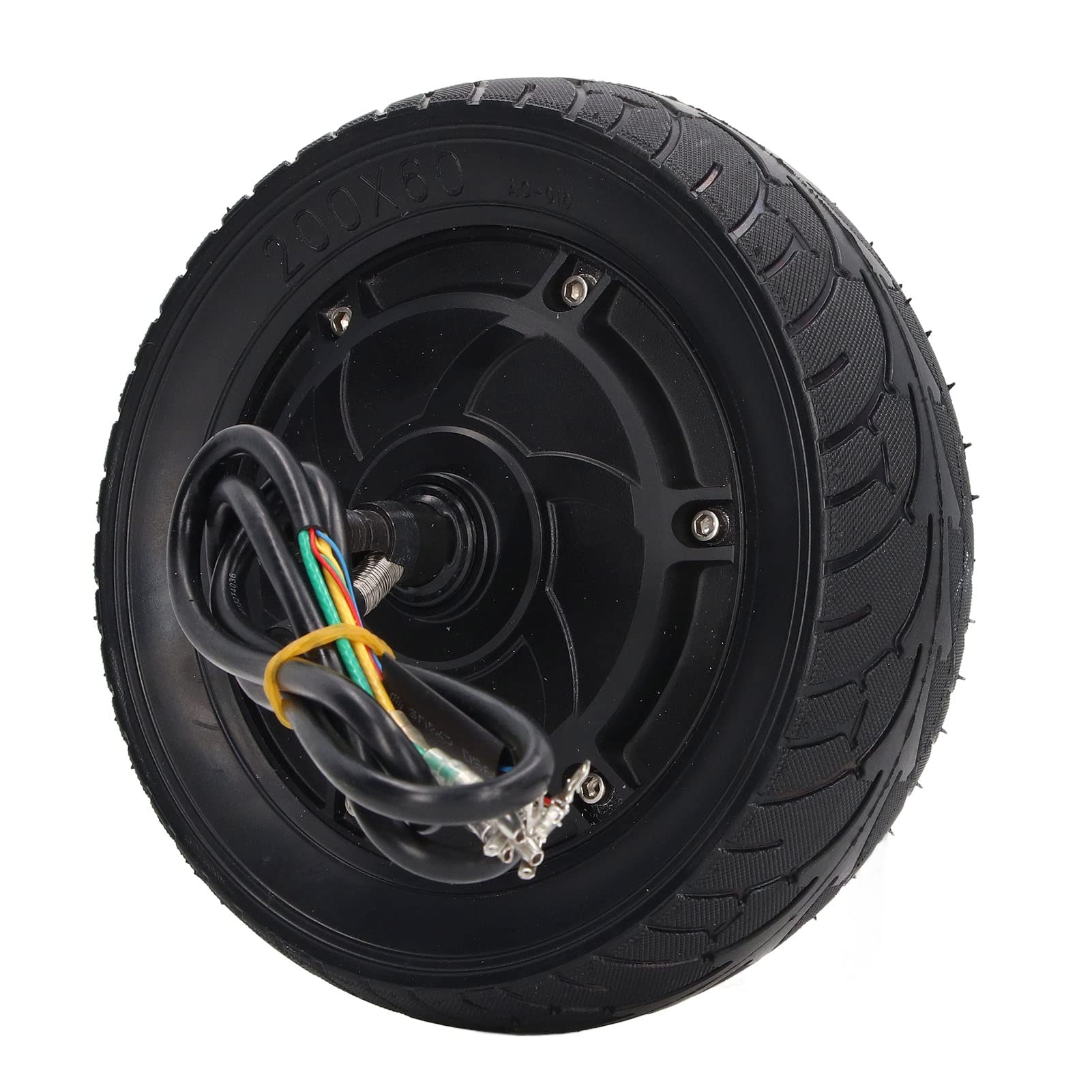 Tbest Motore del della ruota 8 pollici con freno a tamburo 36V-48V 500W a 1200W 1400 RPM Impermeabile Universale per bicicletta elettrica scooter