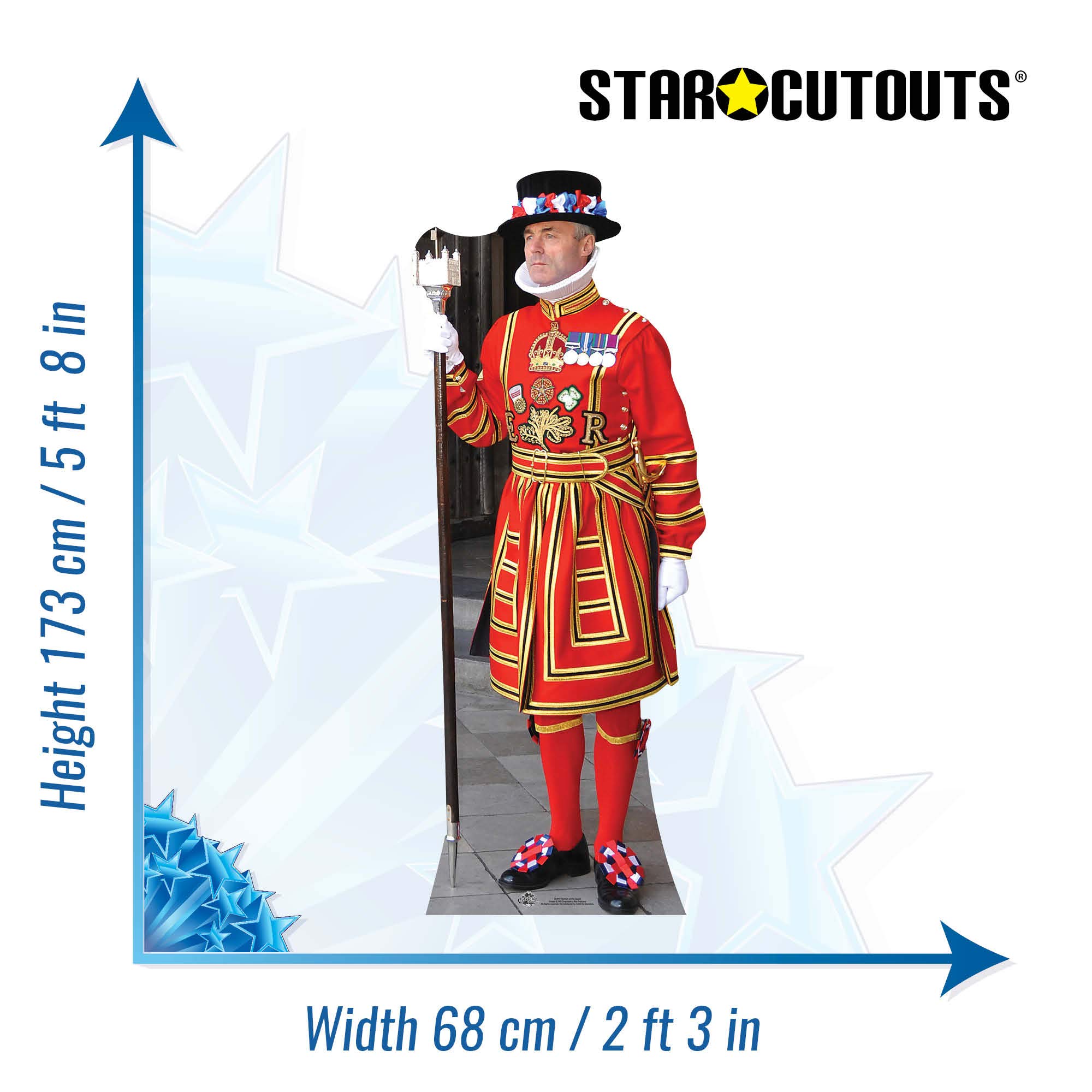STAR CUTOUTS Stelle Ritagli - Giocattolo del Bambino e Prima Infanzia (SC447)