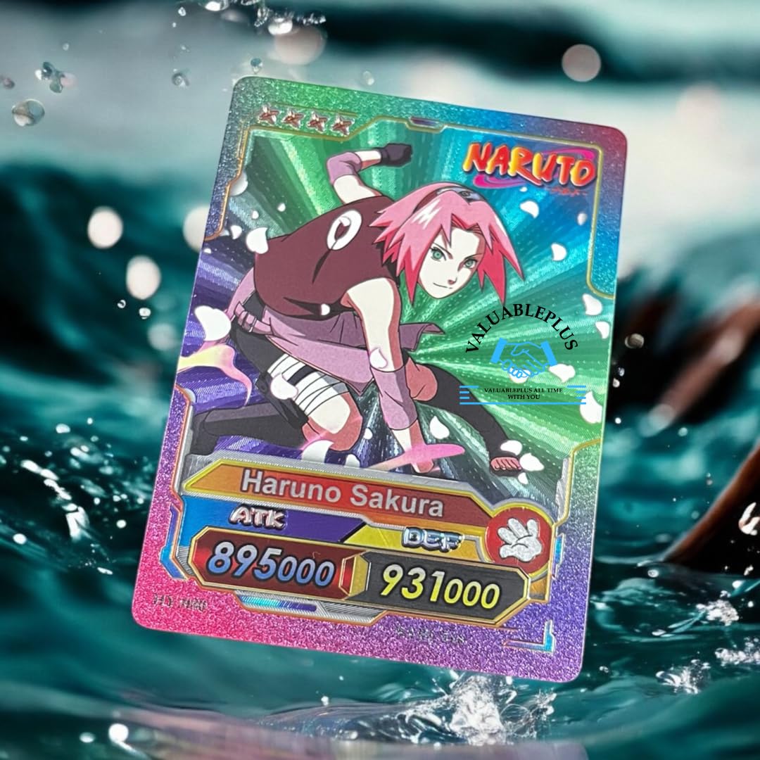 Valuableplus® Naruto Cards 30Pc Playing Foil Cards for Kids