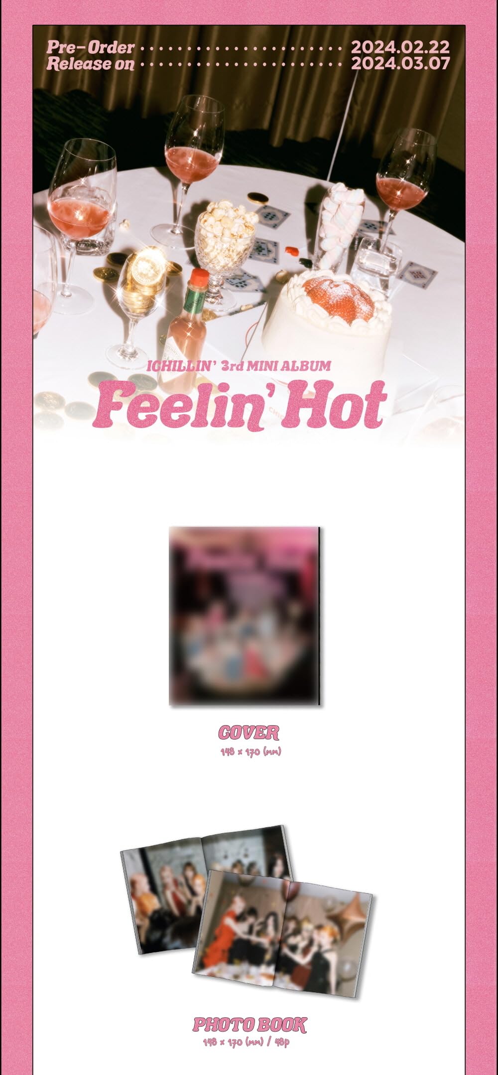 Dreamus ICHILLIN' - 3rd Mini Album Feelin' Hot, L200002912
