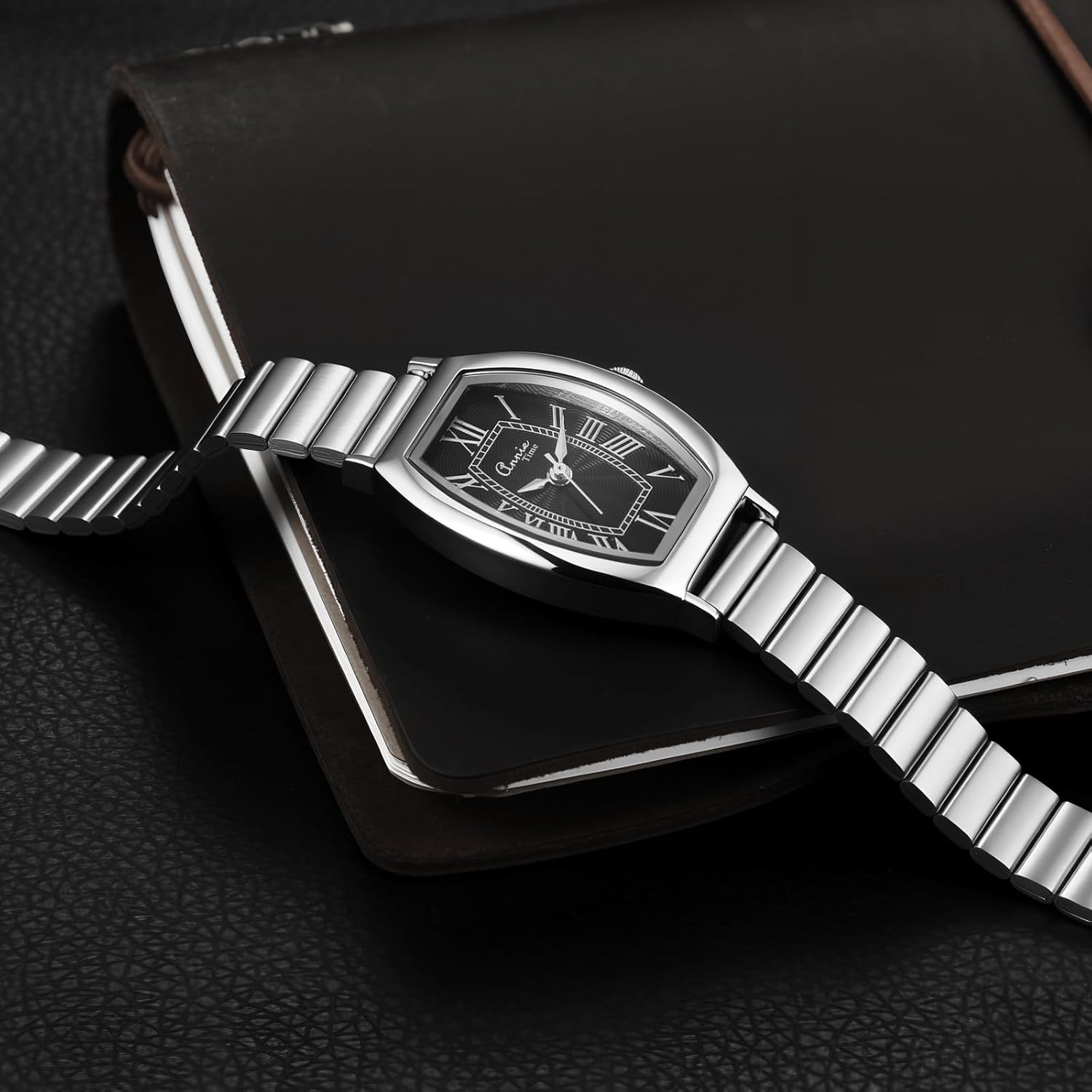 Avaner Women's Bracelet Wrist Watches: Ladies Vintage Retro Gold Silver Stainless Steel Band Band Elegant Quartz Watch - Image 2