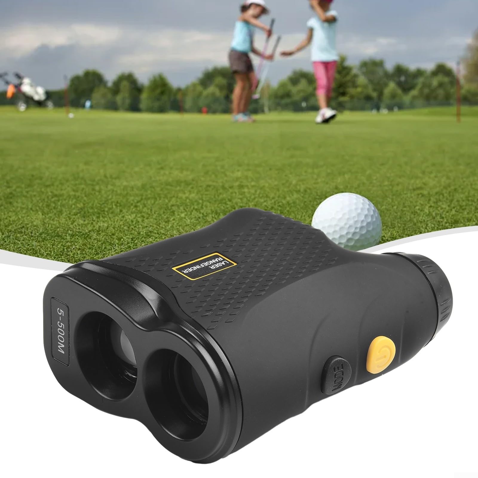 Golf Rangefinder,Range Finder Golf 500M Digital Monocular RangeFinder 6X Magnification Olf Range Finder for Golf Training and Hunting/476
