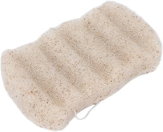 Esponja facial, esponja de banho macia para a pele, compacta, portátil, ondulada, côncava, côncava, para cuidados com a pele para viagens em casa