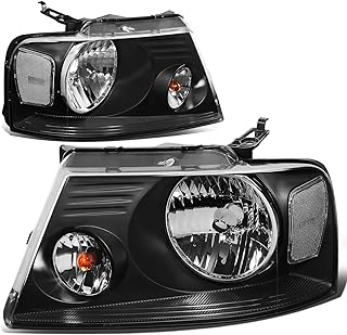DNA Black Headlights for F-150/Mark LT