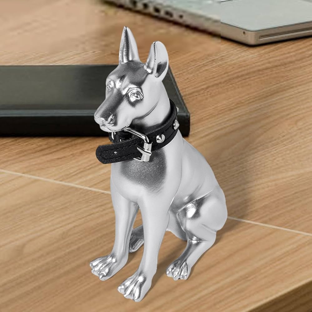 犬の置物　ドーベルマン Amazon.co.jp: オーナメント置物黒ドーベルマン置物オブジェ犬