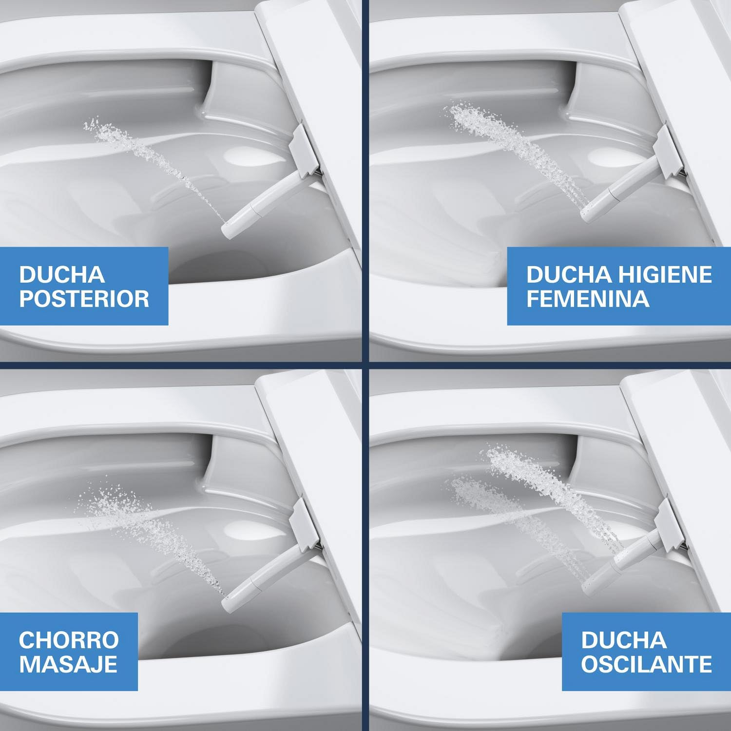 Grohe Pack 4 en 1 para WC suspendido Rapid SLX, bastidor 1,13 m, 36509SH0