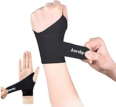 Aorsky Wrist Supporter, Thin, Strong Support, Double Pressure Supervised by Physical The, Cross Fixed, Pressure Adjustment, Skin Friendly, Muscle Training, Spots, General, Parenting, Housework