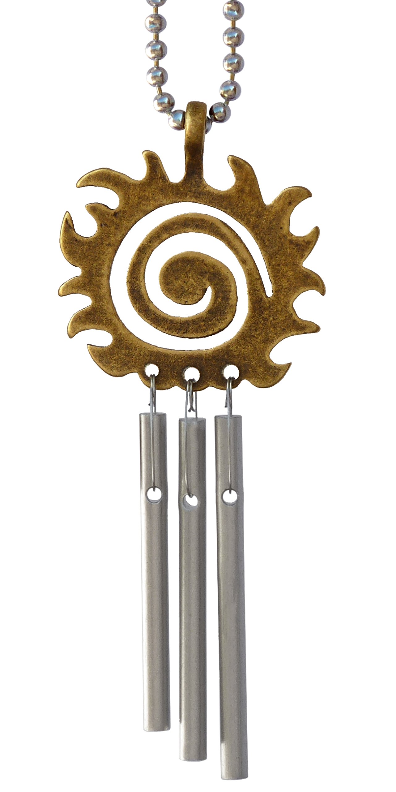 Jacob's Musical Chimes Car Wind Sun Spiral Eclipse - Made in USA