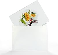 Vista 8 de CUTPOPUP Birthday Card Pop Up, 3D Pop-up Greeting, Mother's Day, Birthday Card for Women (Hummingbird Sunflower)