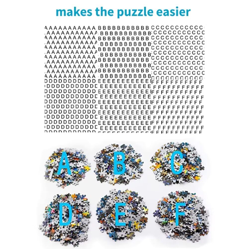 Puzzle per adulti da 1000/500/300 pezzi, artistico, creativo e