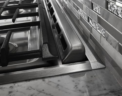 Miniatura 2 de Whirlpool W10113901A Kit de llenado trasero original OEM para rangos deslizantes, acero inoxidable - Reemplaza 9757784SS, 4396947, W10097260,