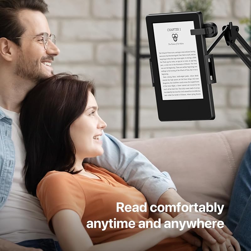 Sycelu K2 RF Távirányító E-olvasókhoz - Kindle, Paperwhite, Kobo Kompatibilis Lapozó, USB-C Tölthető, 20m Hatótáv, Fekete
