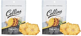 Collins Dehydrated Pineapple Cocktail Garnish Slices, 1.3 oz