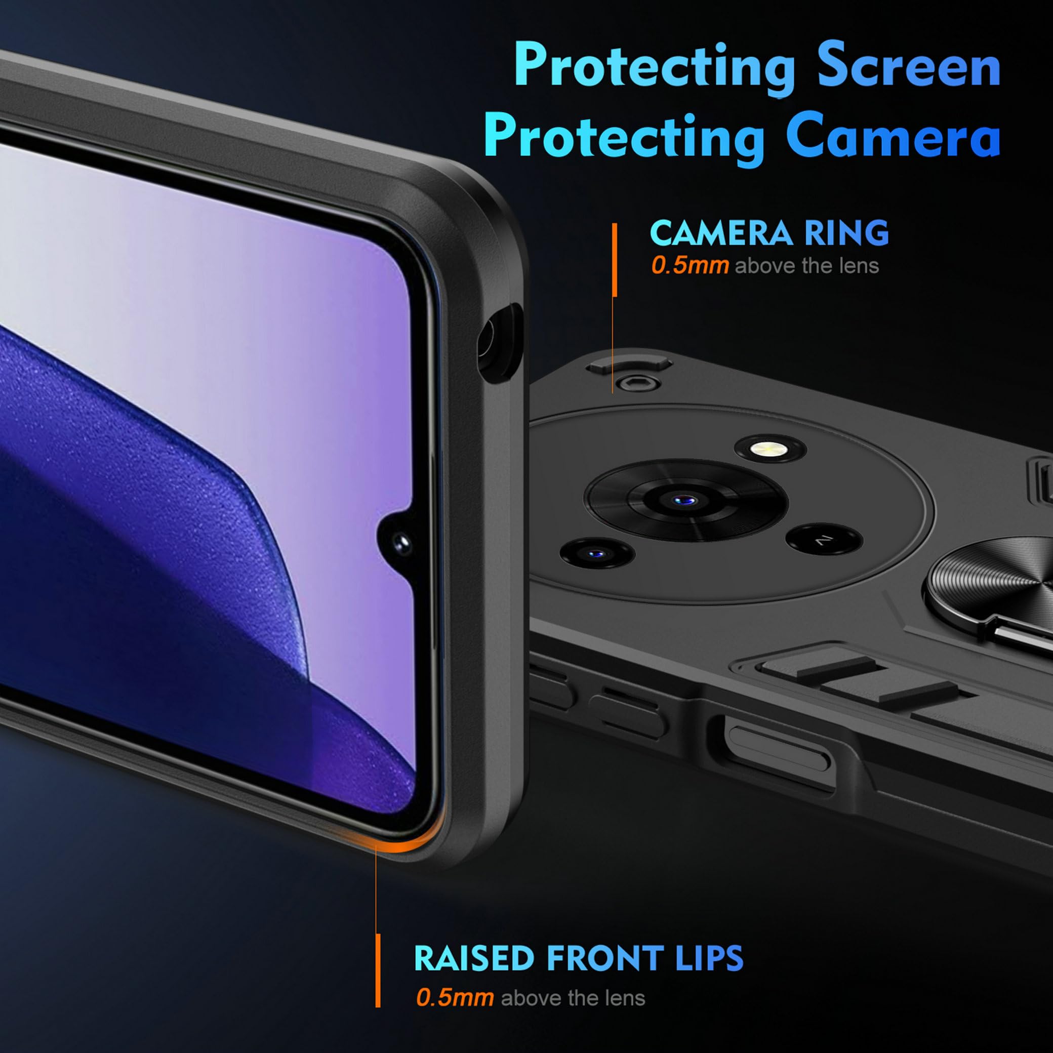 Amazon.com: Lucyliy Compatible with ZTE Blade A76 5G Z2469N Phone