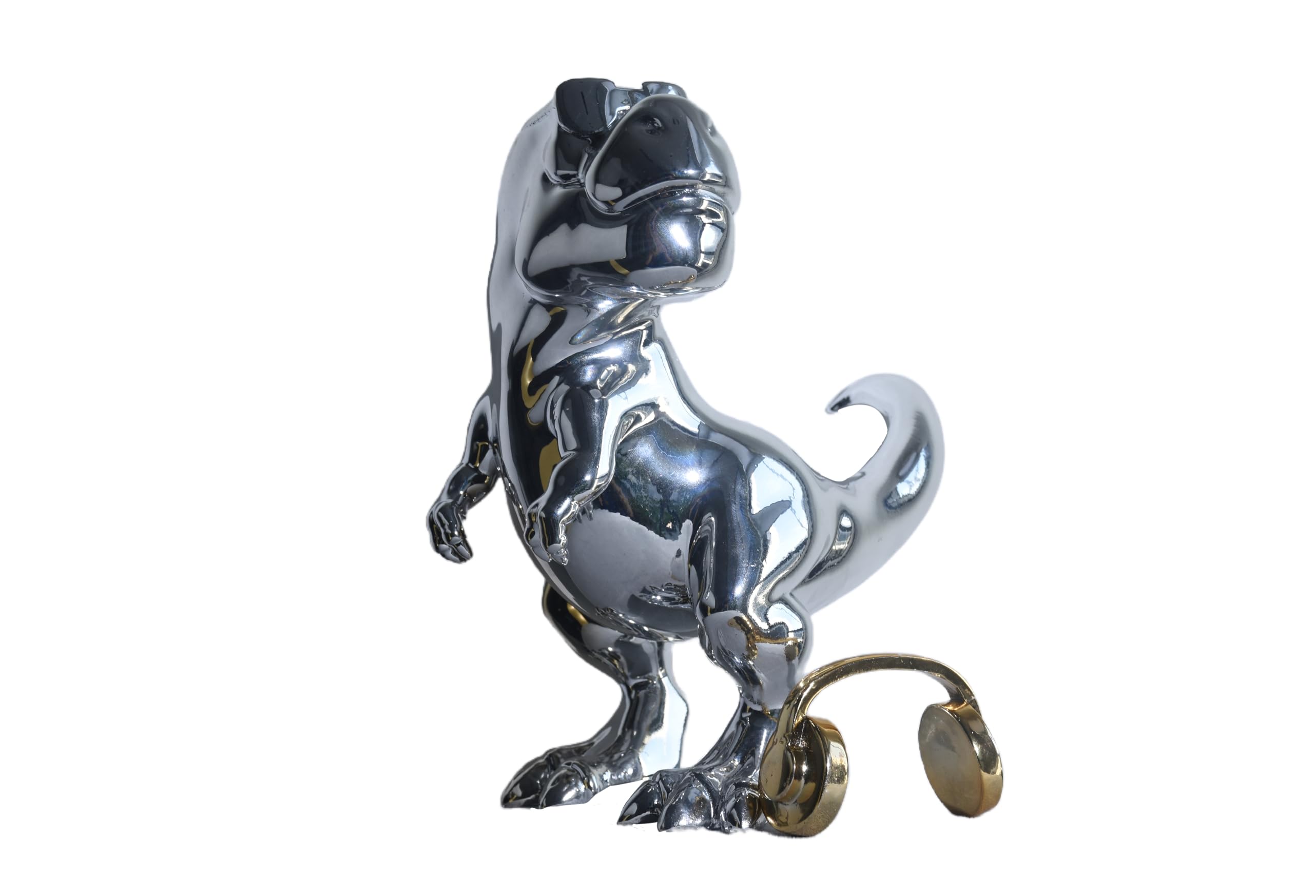 AMOYYT Dinosaur Statue Resin Arts Gifts Home Decor for Desktop Tabletop Decoration Indoor Decor
