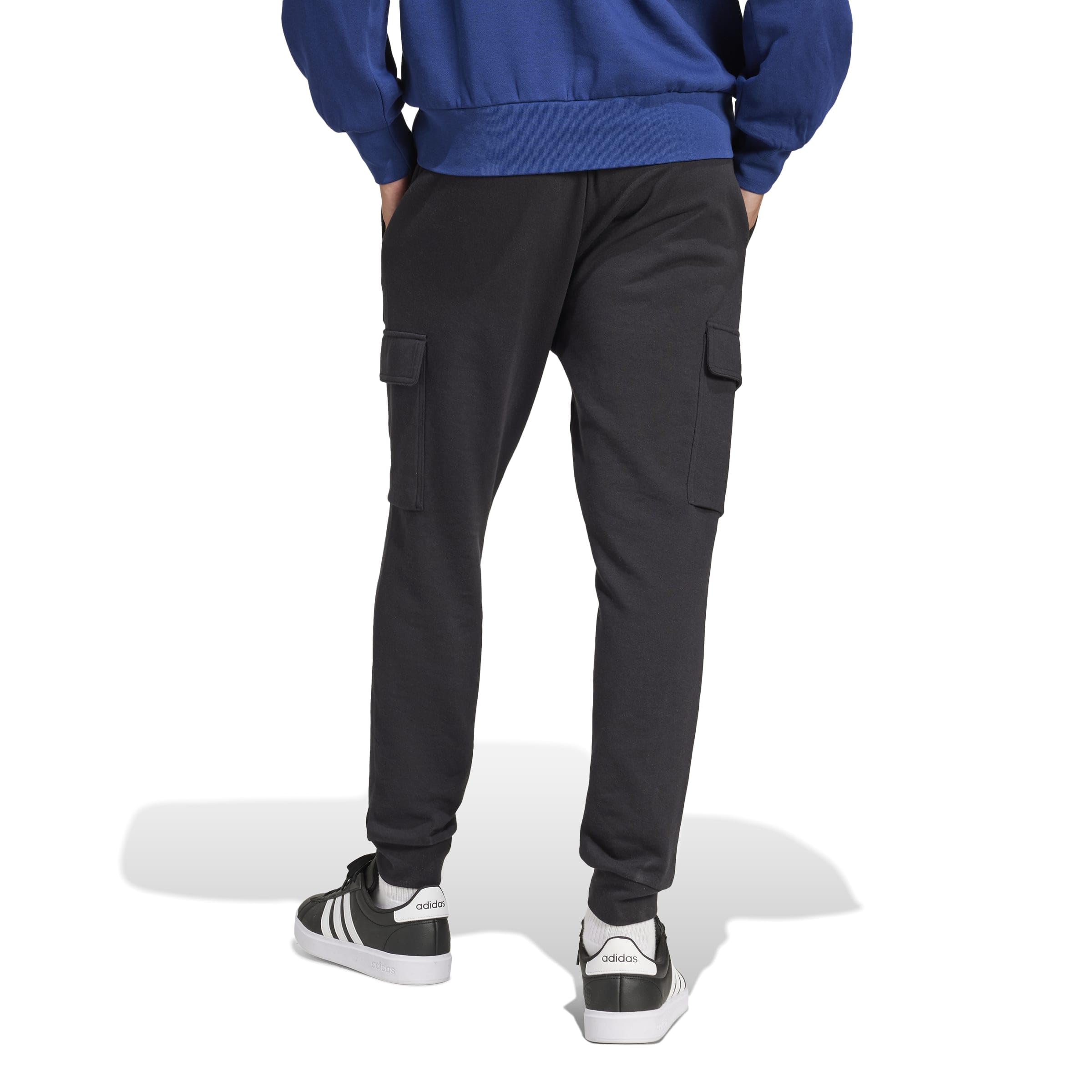 Adidas - Essentials Feelcozy French Terry Pant Cuffed, Pantaloni da Tuta Uomo