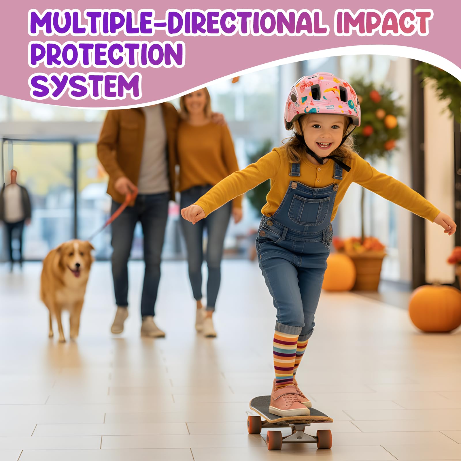 Favoto Casco de Bicicleta para niños, Certificado CE, Ligero, Ajustable, para niños de 3 a 5 años, Talla S (48-52 cm), para Scooter, Ciclismo y Exteriores