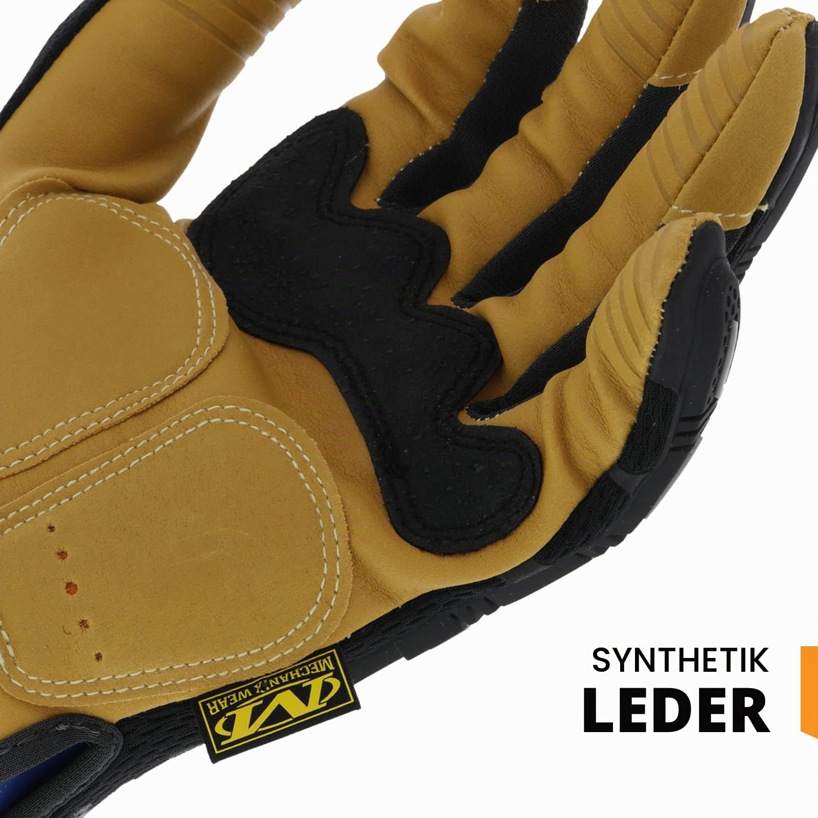 Mechanix Wear - Material4X M-Pact Handschuhe (XX-Large, Schwarz/Braun)