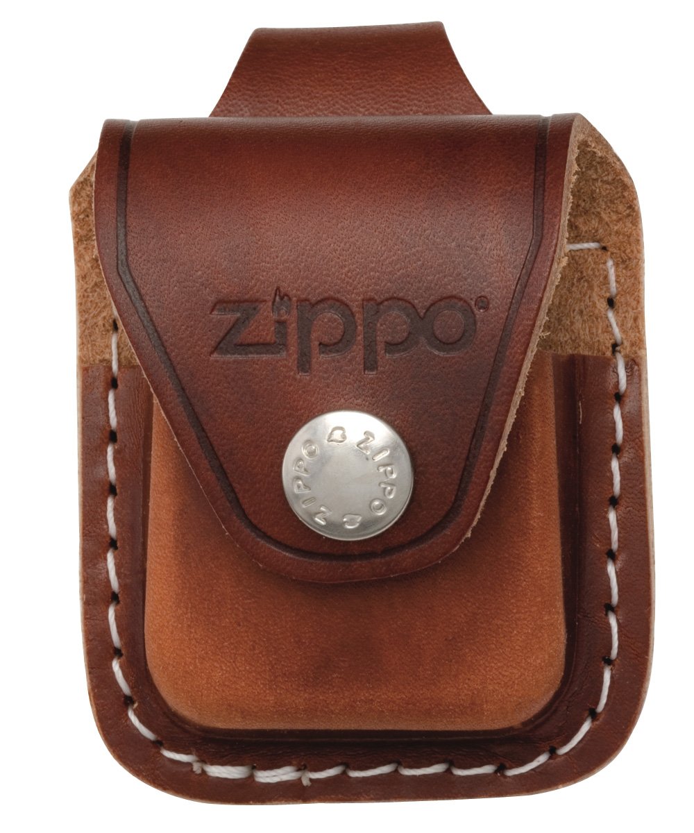 zippoライターケース Amazon.co.jp: ZIPPO ライターケース レザー ループ ブラウン
