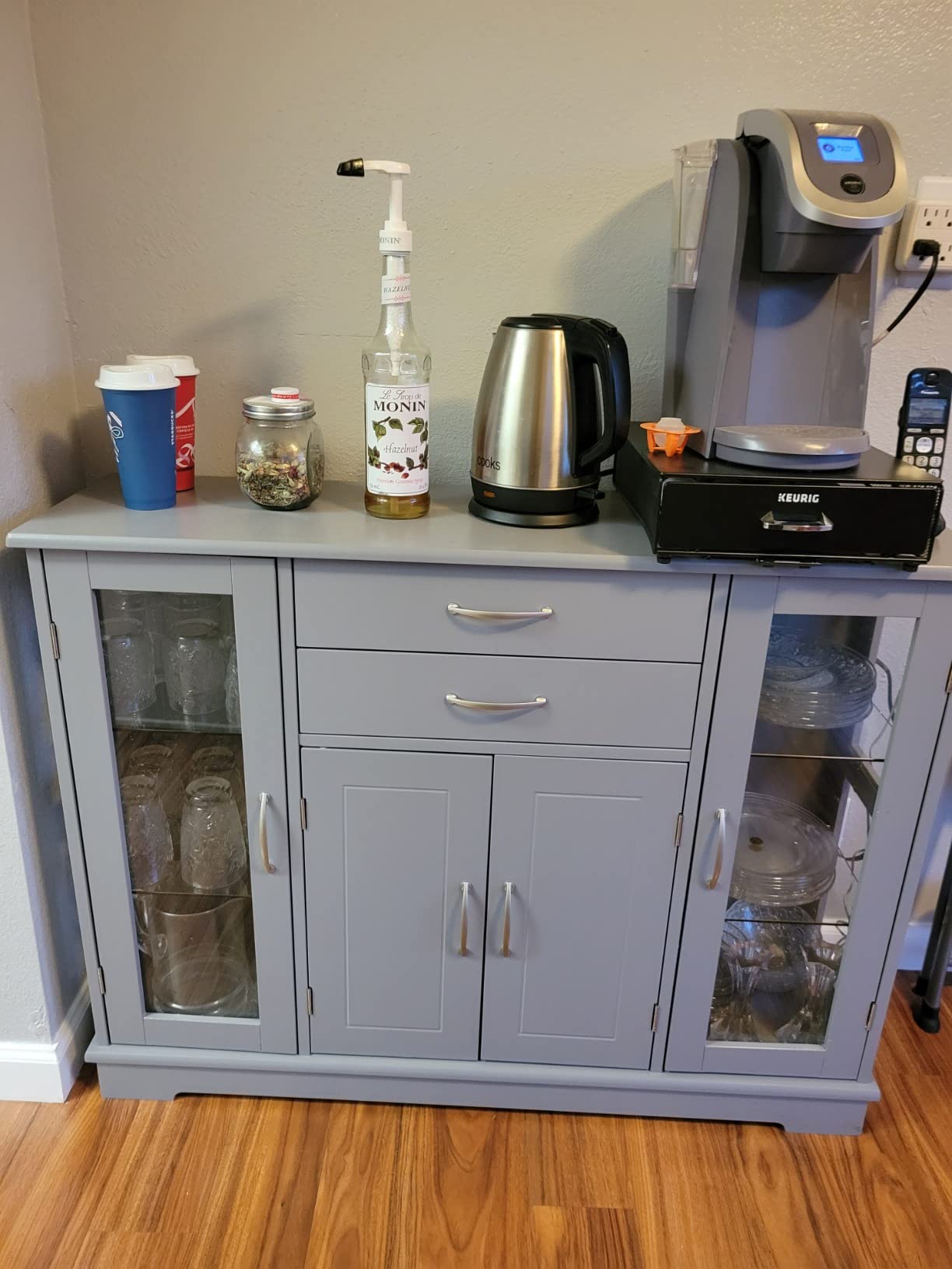 25/mo Finance Giantex Sideboard Buffet Server Storage W/ 2