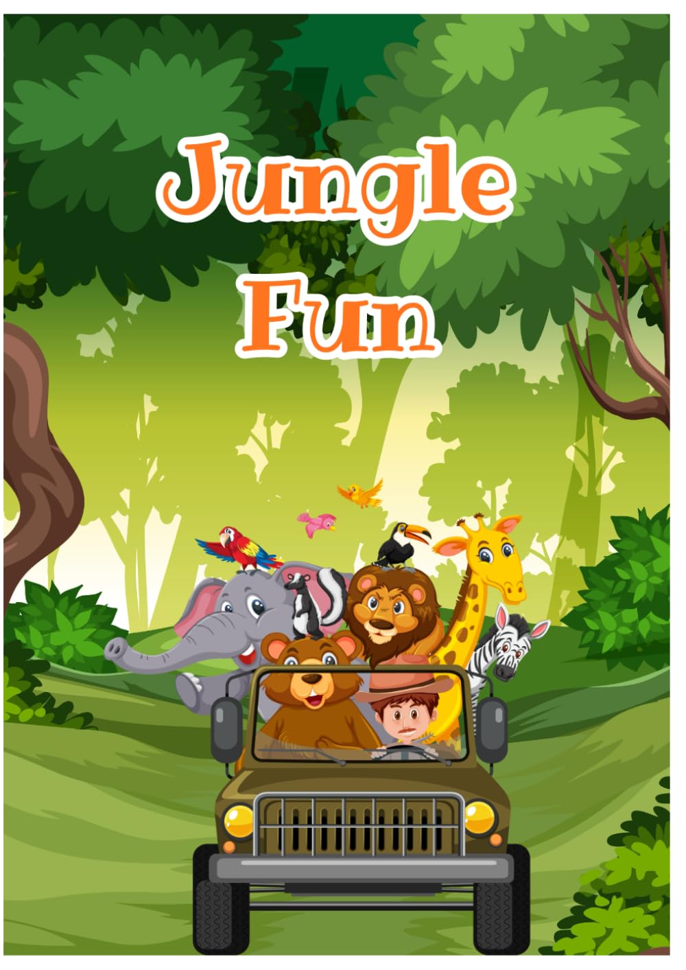 Jungle Fun Colouring Book