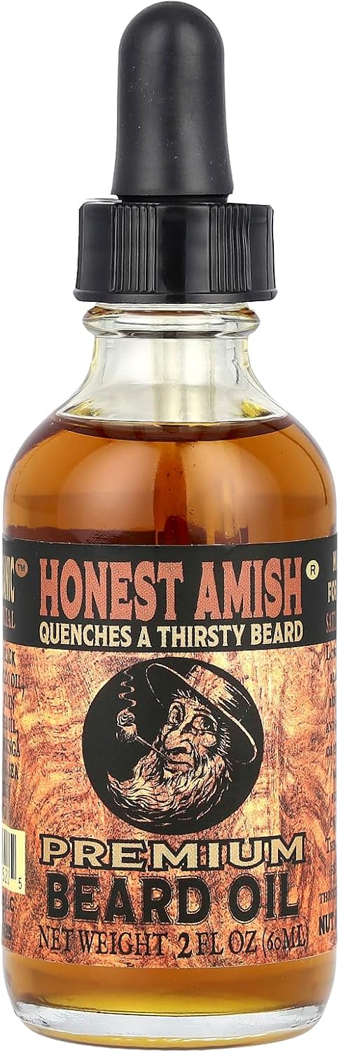 Premium Beard Oil – 2 oz van Honest Amish