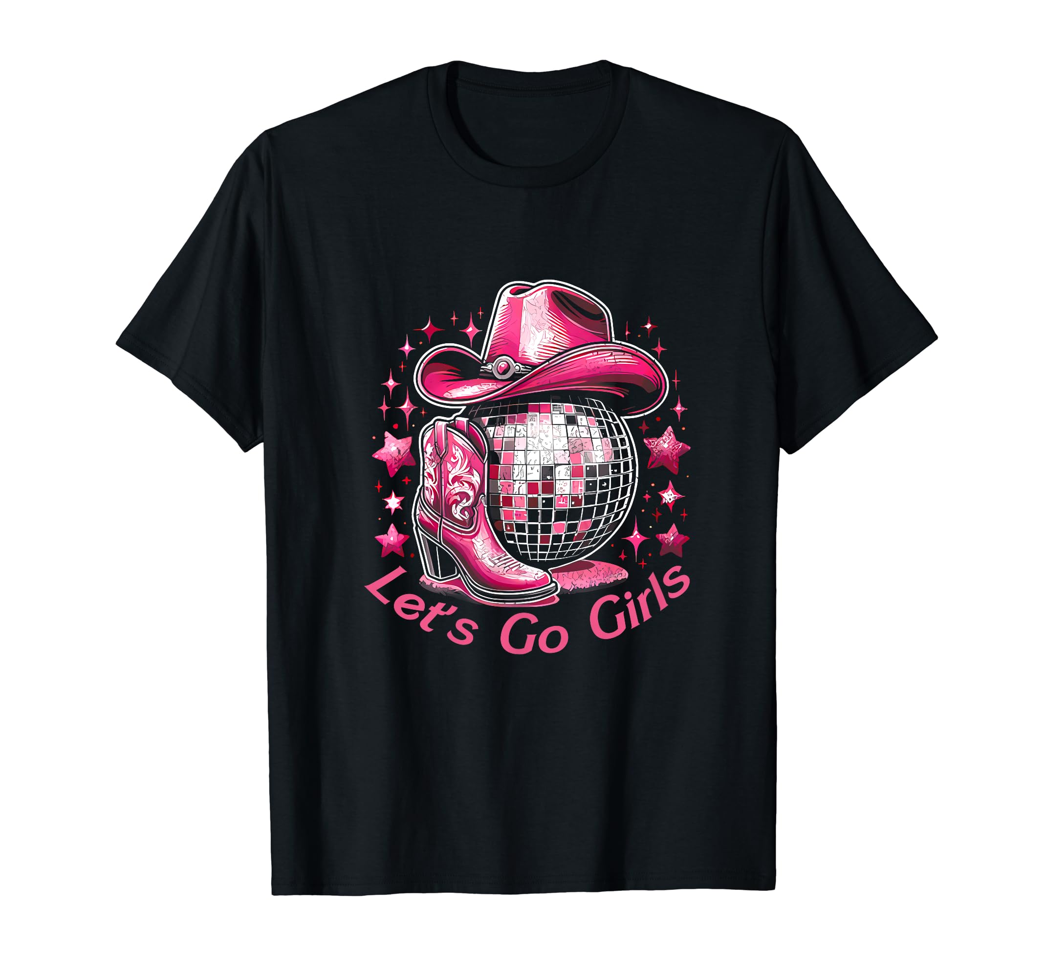 Cute Cowboy Boot Gifts For Western Cowgirls FunnyCountry Girls Rodeo Woman Cowboy Hat Kids Lets Go Girls Meme T-ShirtOEKO-TEX STANDARD 100