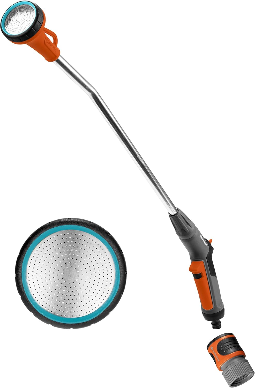 Gardena (18332) Watering Wand, 29" Sprayer Wand with Superior Stainless Head, Perfect for Hanging Baskets, Plants, Flowers, Shrubs, Garden and Lawn. Comes with GARDENA Quick Connect system. 35"