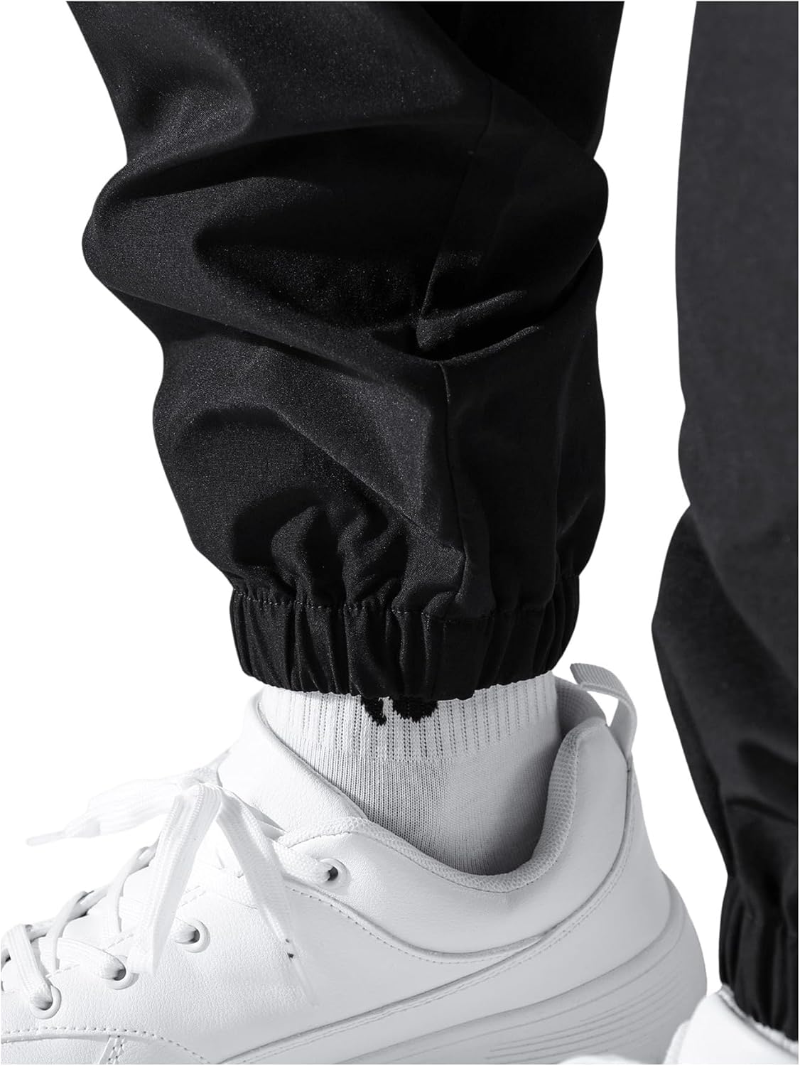 GORGLITTER Men's Cargo Joggers Track Pant Casual Techwear Workout Streetwear Hiking Outdoor Sweatpants Trousers - Image 4