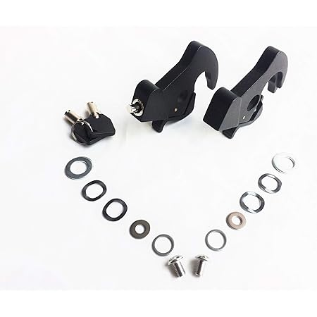 Luggage Rack Detachable Mounting Rack Sissy Bar Latch Clips Fit Harley Softail Sportster Touring Street Glide Road King Electra Glide 1986-2022 Motorcycle Luggage Rack