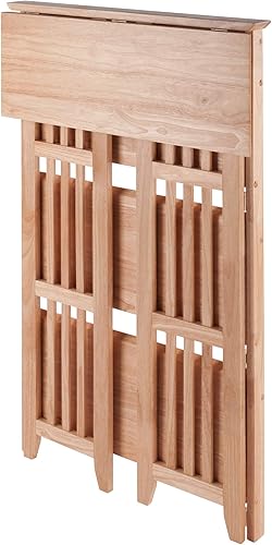 Miniatura 11 de Winsome Mission - Estantería de madera de haya de 4 niveles, natural