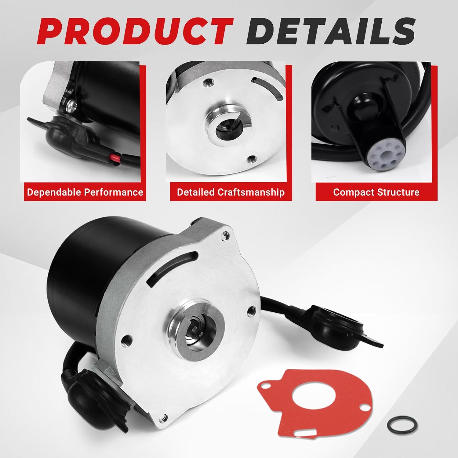 ABS Pump Brake Booster Motor For Toyota Land Cruiser LX470 4Runner – BFO Direct Replacement - View #2