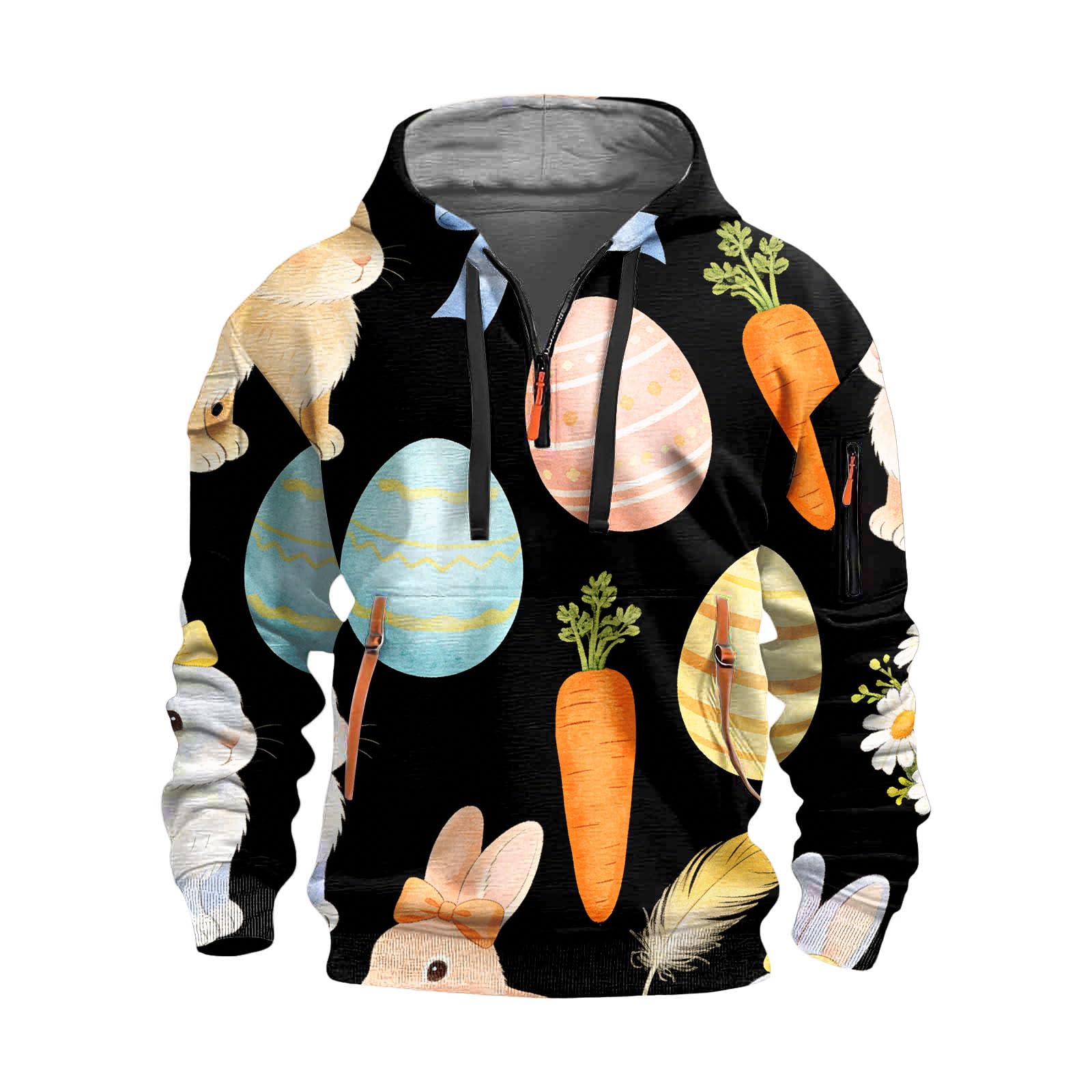 Chaquetones Hombre Invierno Sudadera con Capucha De Tela, Informal, Moderna Y Estampado Completo para Sudaderas Cremallera (Pp2, M) Ropa Gym Trabajo Verano Proteccion Solar Sin Mangas