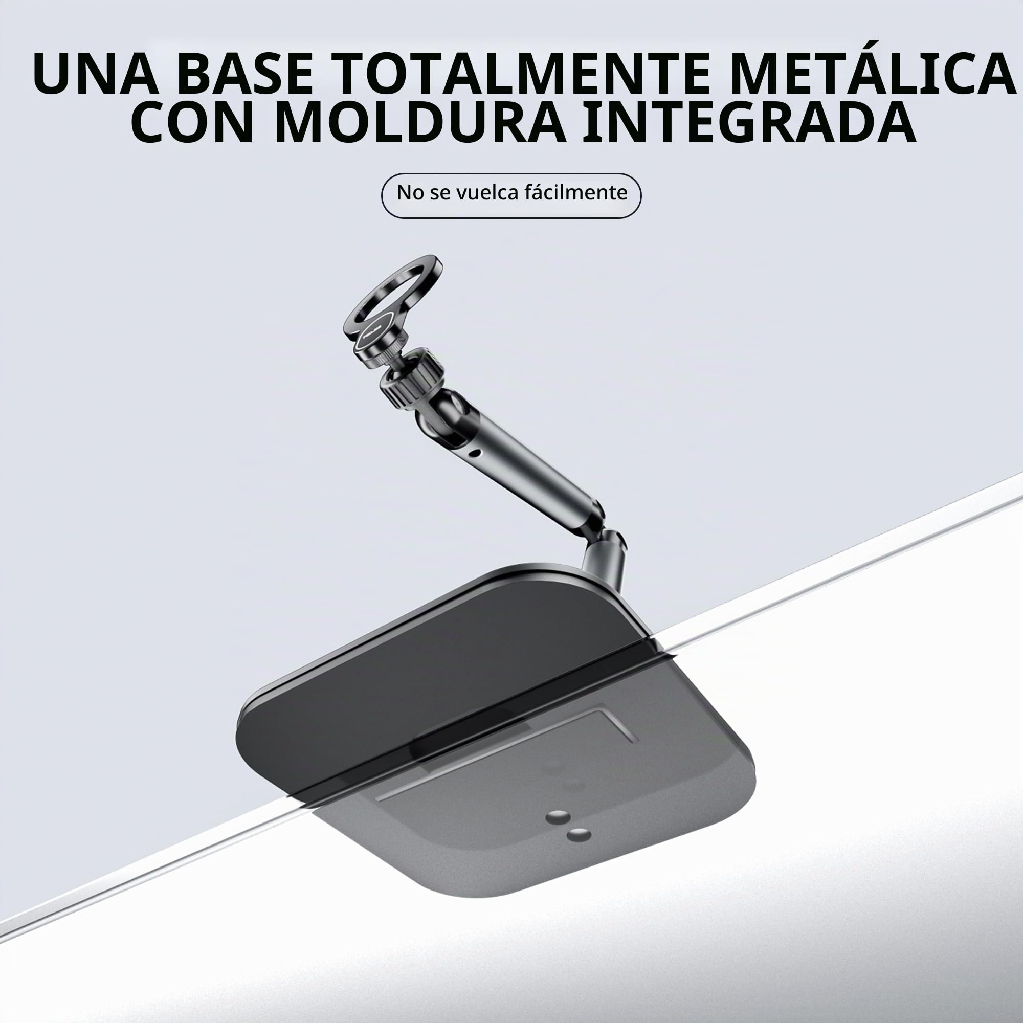 TELESIN Soporte Magnético de Sobremesa para Teléfono y Tablet, Ajustable | Compatible con MagSafe, Multiángulo para Magsafe/iPhone/Android/iPad