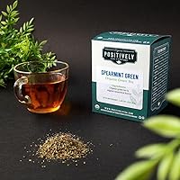 Vista 62 de Positively Tea LLC. Té orgánico de arándano, té verde, rooibos, de hojas sueltas (1 LB)