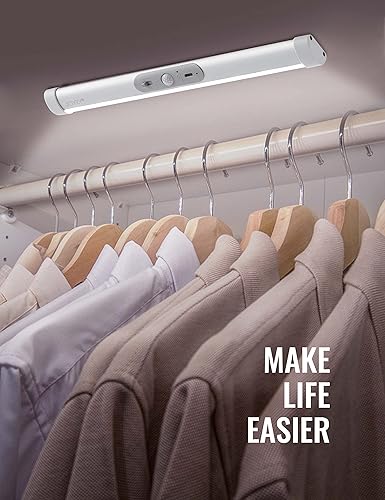 Miniatura 2 de Joyzy Iluminación automática con sensor de movimiento con diseño de protección ocular, luz LED para iluminación inalámbrica, iluminación nocturna