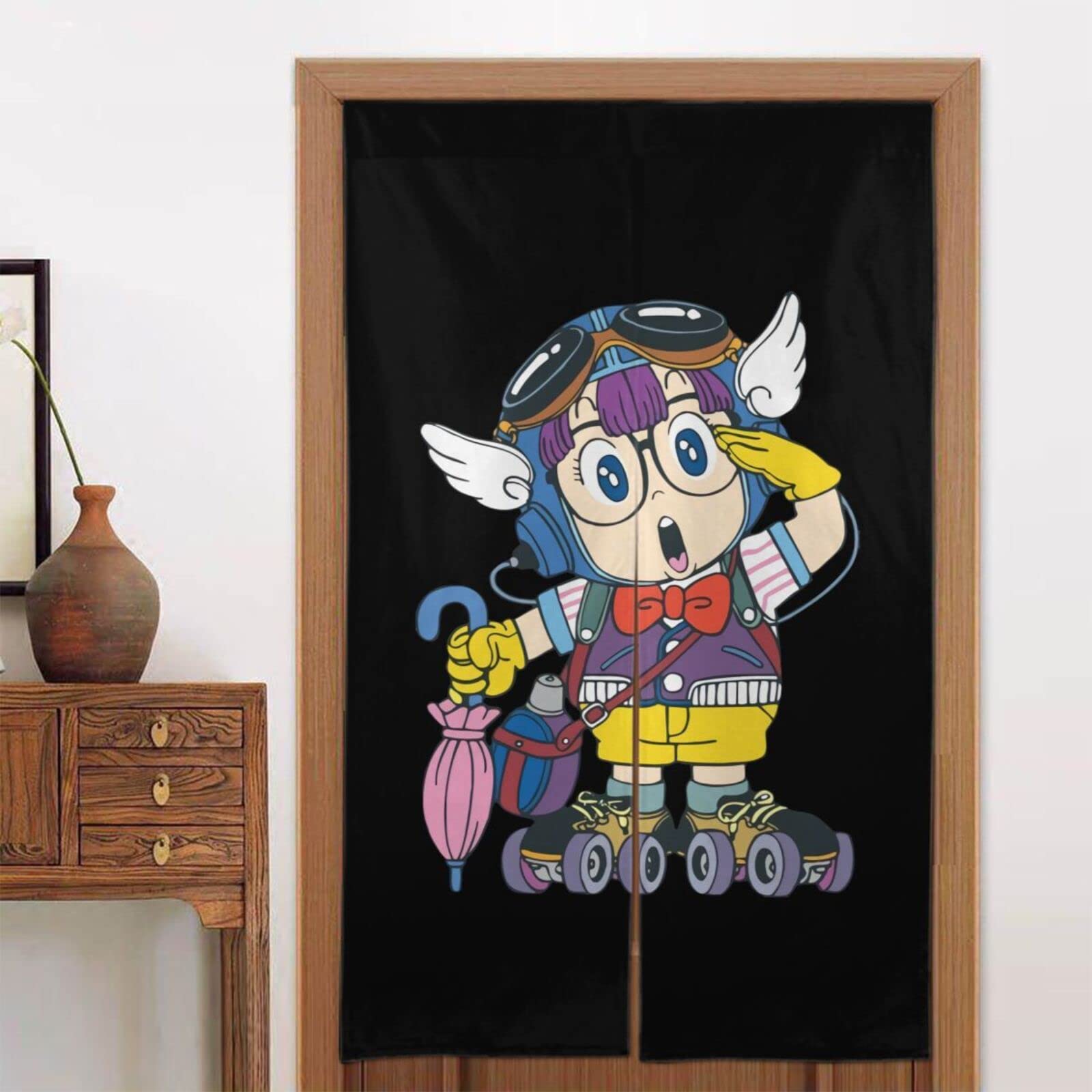 Amazon.co.jp: 玄関カーテン Dr.スランプ アラレちゃん (4) のれん 多