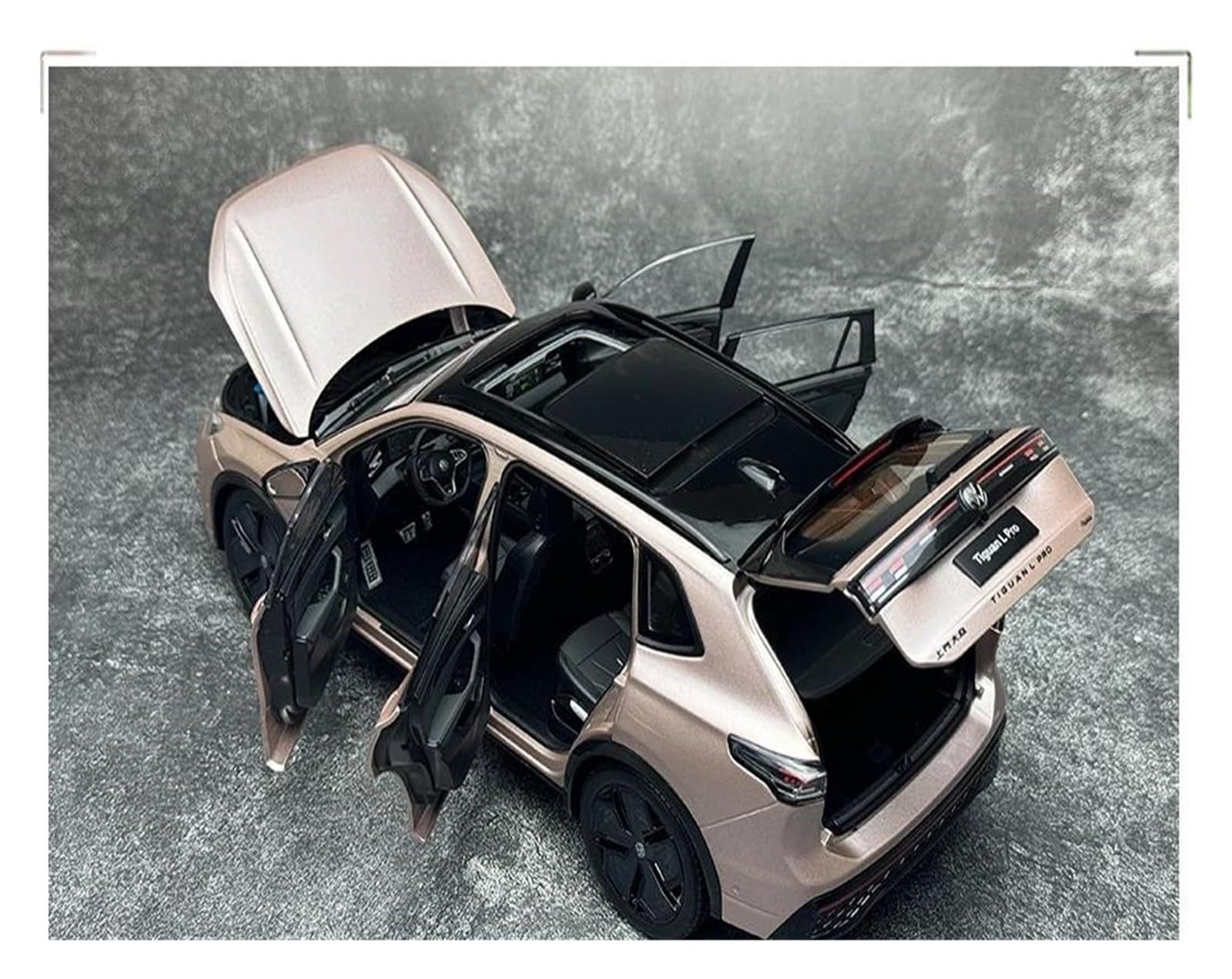 Per Volkswagen TIGUAN L Pro 2024 1:18 Modello Pressofuso Statico Collezione Di Veicoli Tappezzeria Hobby Regalo Per Le Feste