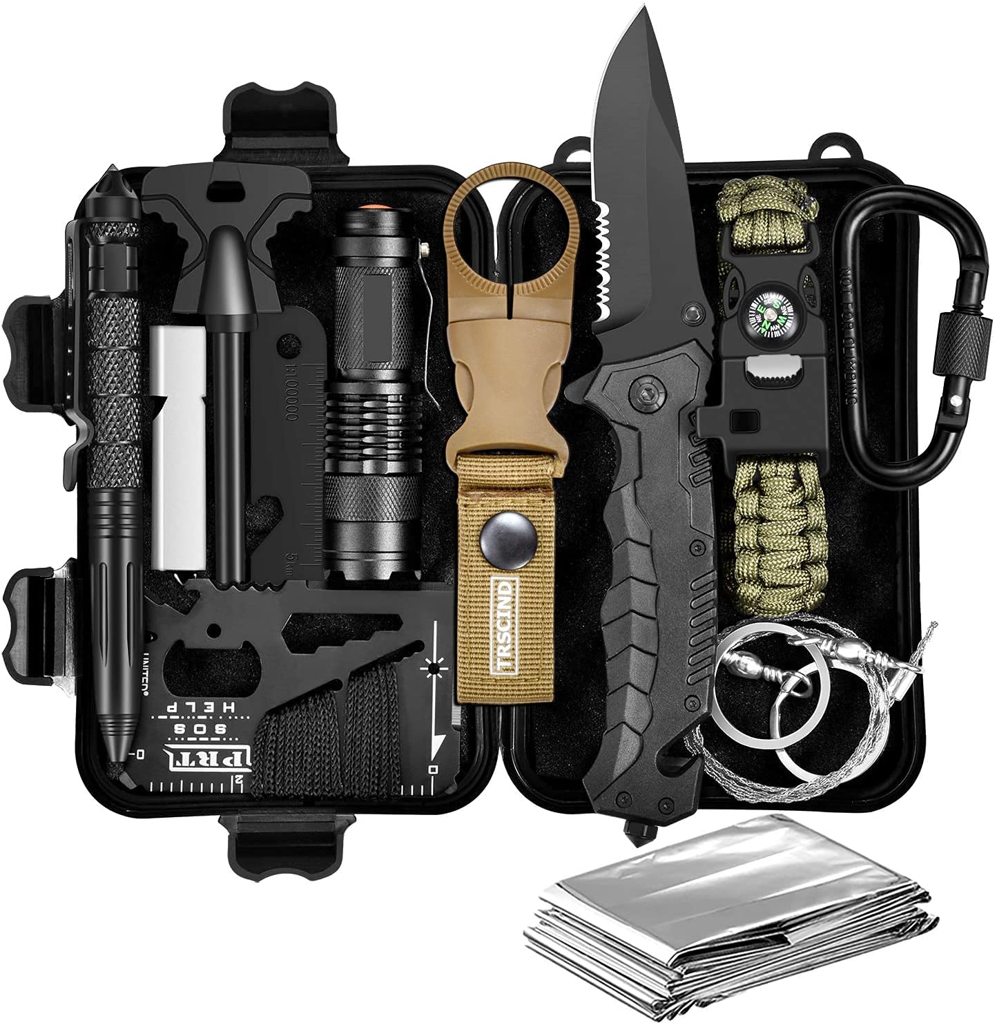 Gifts for Men Dad Him Husband Survival Gear and Equipment Survival K | amzdealz