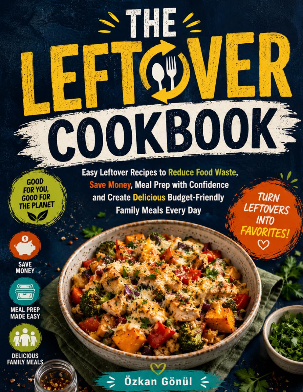The Leftover Cookbook: Easy Leftover Recipes to Reduce Food Waste, Save Money, Meal Prep with Confidence and Create Delicious Budget-Friendly Family ... & Delicious: The Modern Everyday Kitchen)