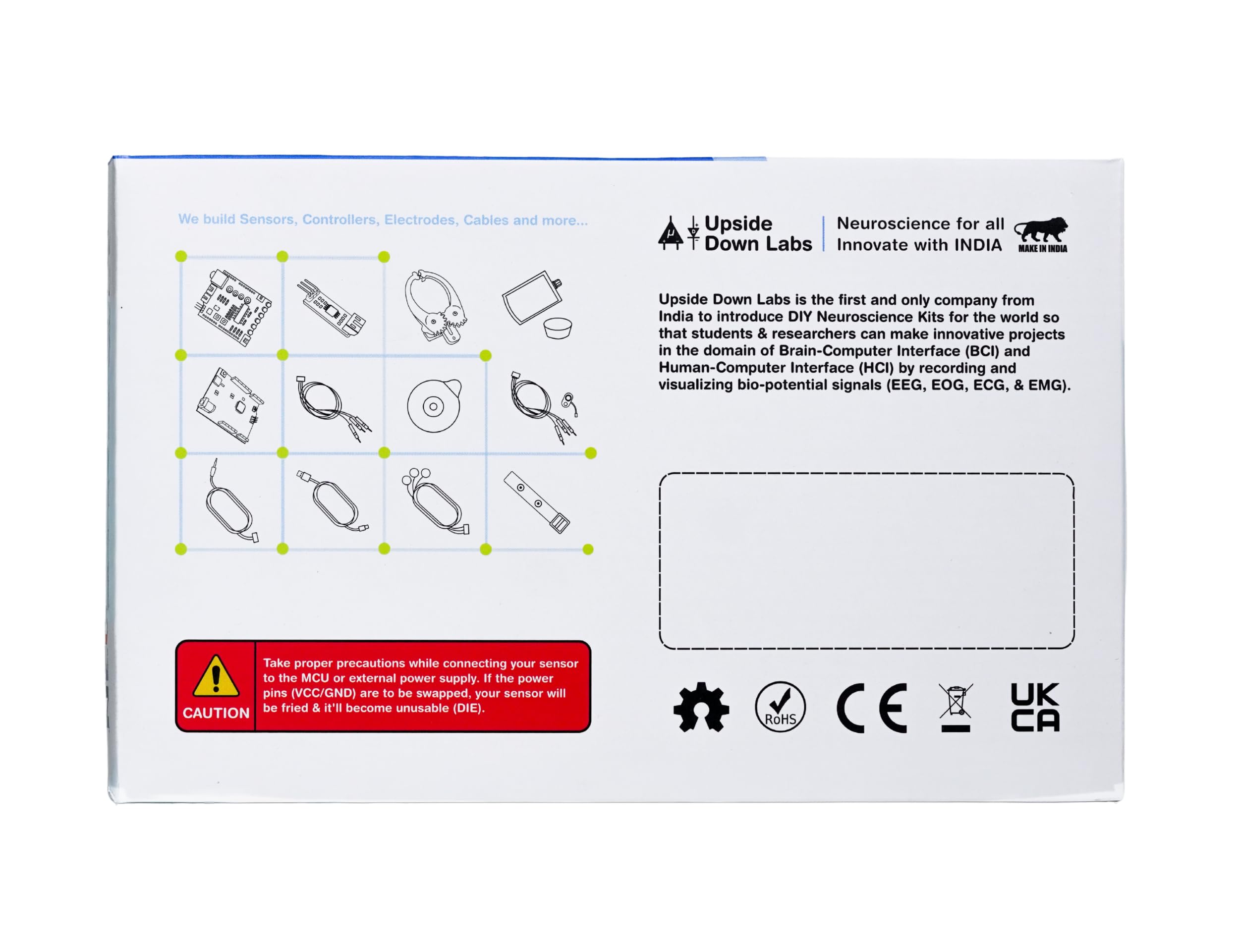 DIY Neuroscience Kit: Build HCI & BCI Projects -2