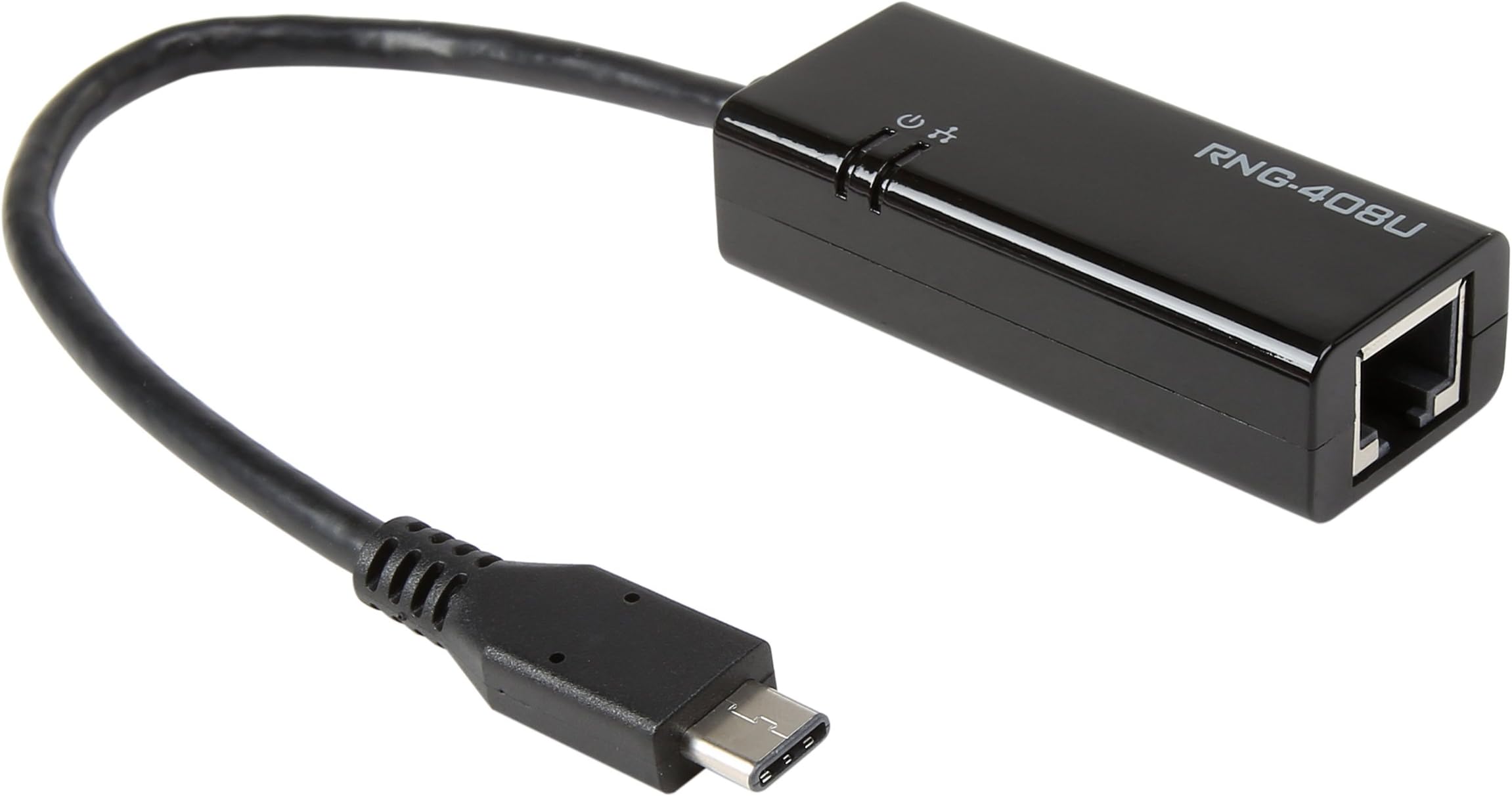 Rosewill USB-C to Ethernet Adapter, uni USB Type-C/Thunderbolt 3 to RJ45 Gigabit Ethernet LAN Network Adapter Cable Compatible MacBook Pro 2018/2017/2016, Dell XPS 13/15, Surface Book 2, Pixelbook